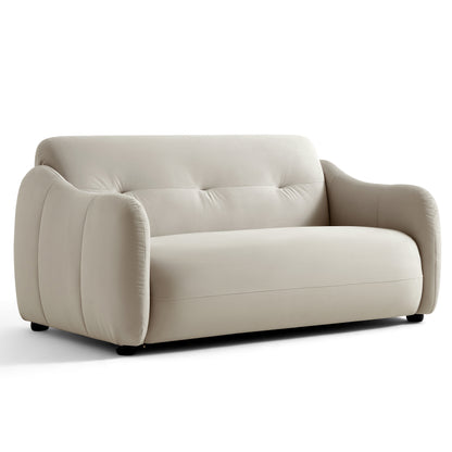 Karessa Deep Seat Sofa, 2 Seater, Beige