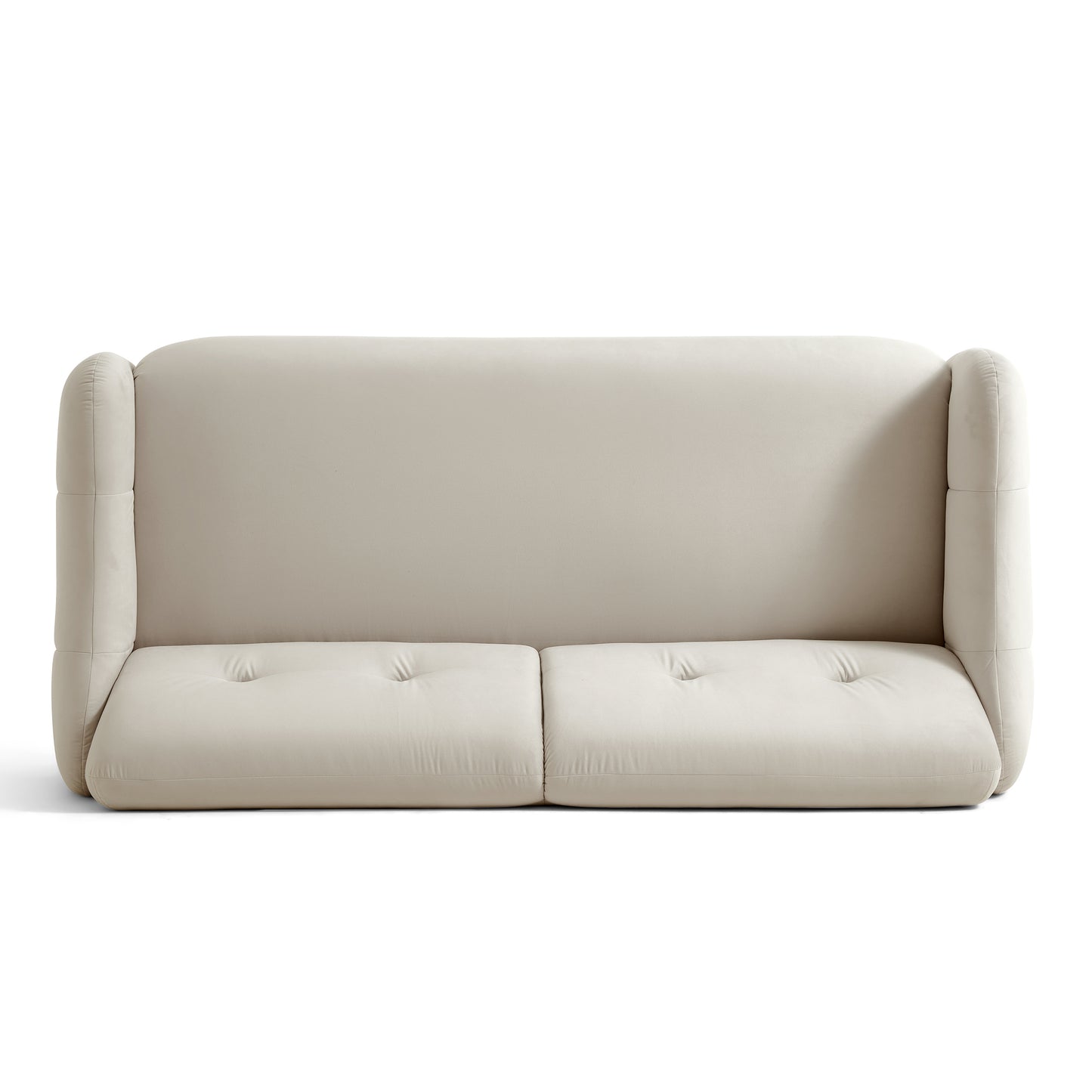 Karessa Deep Seat Sofa, 3 Seater, Beige