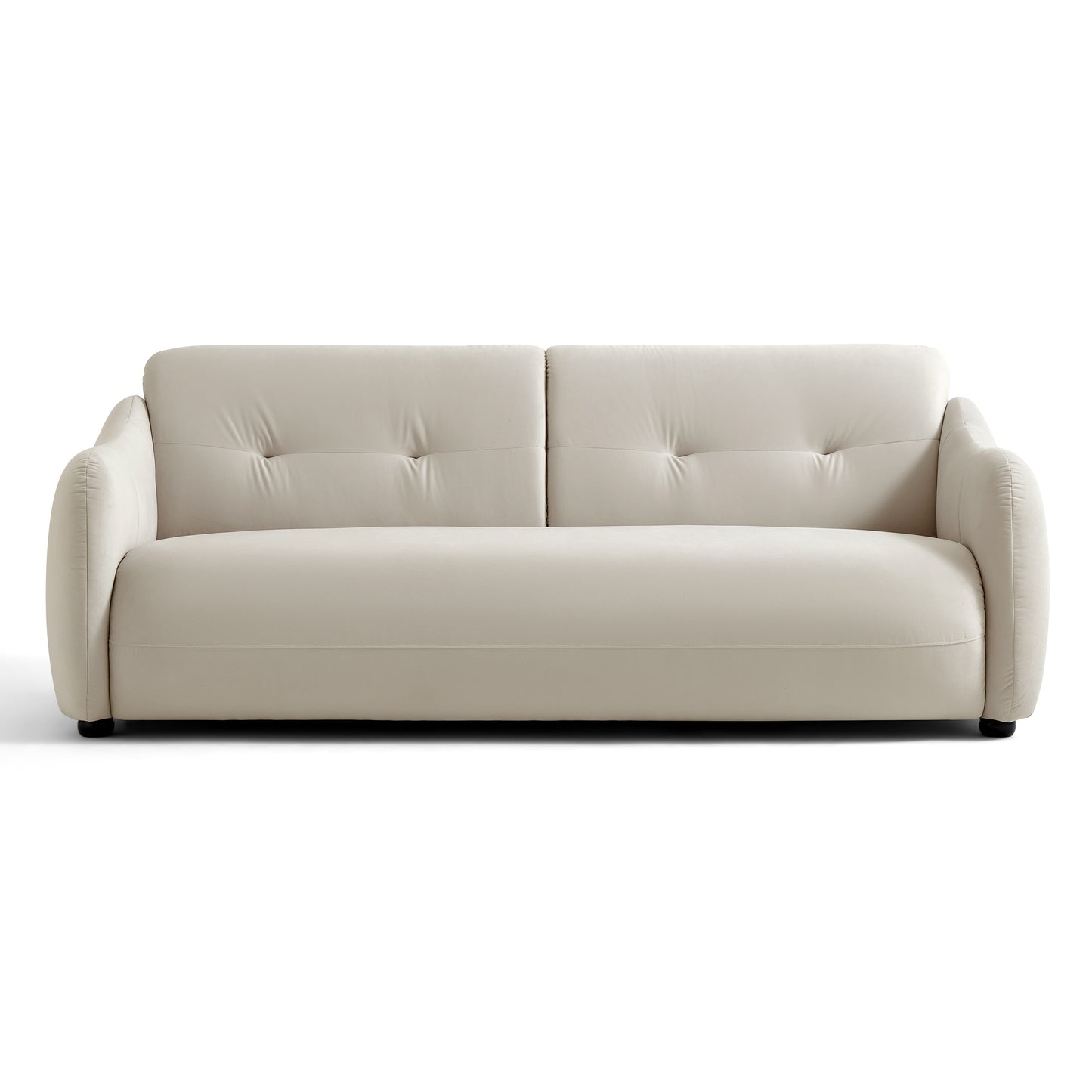 Karessa Deep Seat Sofa, 3 Seater, Beige